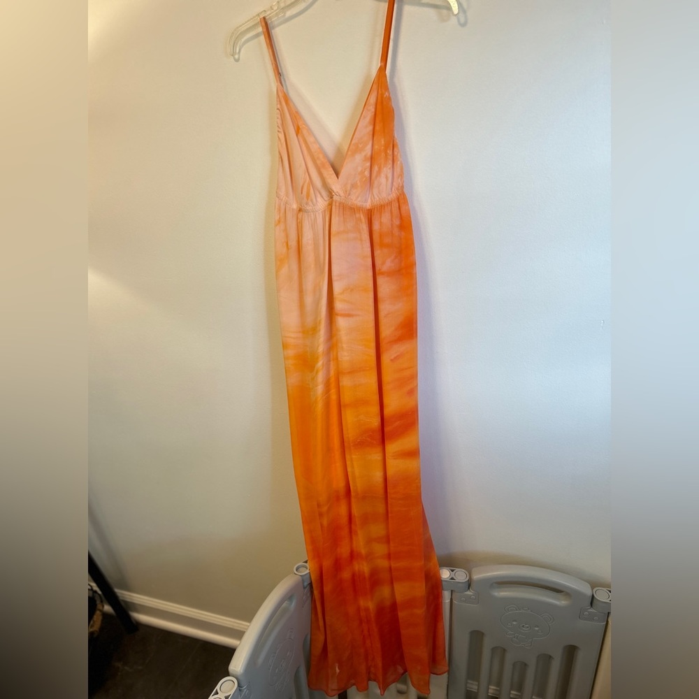Gypsy 05 Hand-dyed Silk Maxi Dress Size Medium